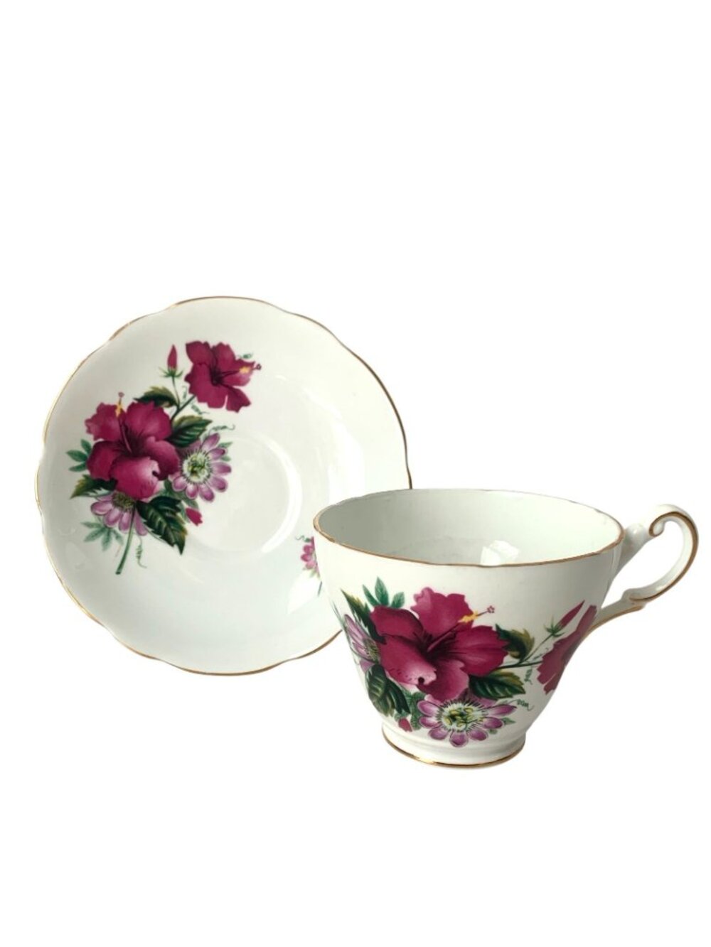 10 Mismatched Tea Cups and Saucers Teacups Instant Collection Tea Party Crafting - Picture 10 of 11